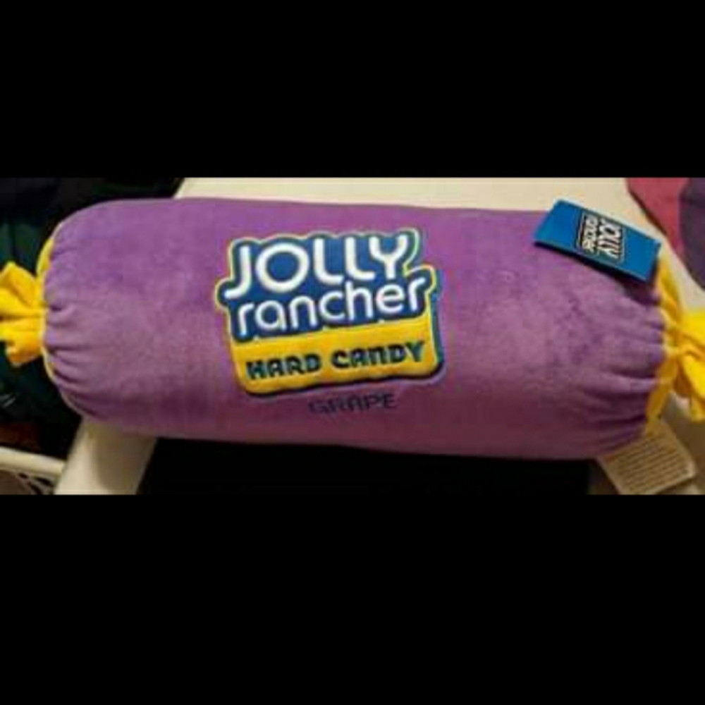 BNWT *JOLLY RANCHER *Grape *scented* Plush pillow